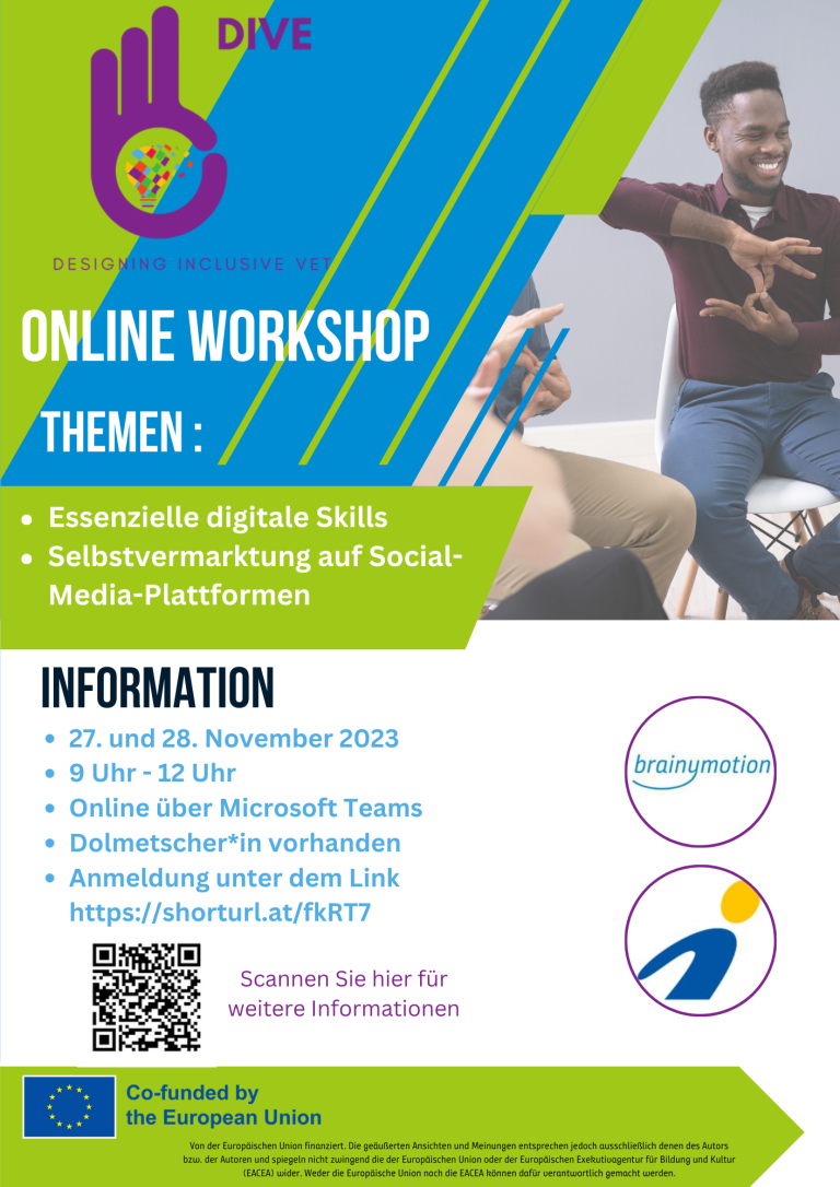 Online Workshop digital Skills und Selbstvermarktung